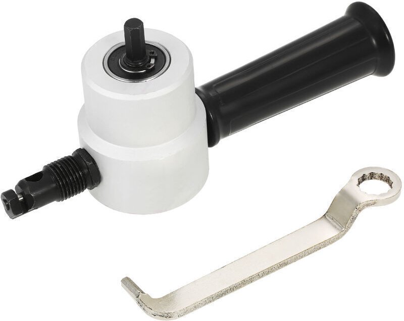 Doppelkopf-Blechschneider, Autoradio-Umrüstung, elektrische Bohrmaschine, Elektrowerkzeug, Aluminium-Kunststoff-Verbundw...