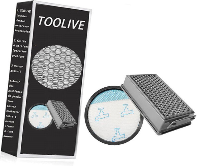 Ersatz-HEPA-Filterset für Rowenta Compact Power XXL Staubsauger RO4811EA RO4871EA RO4855EA RO4826EA