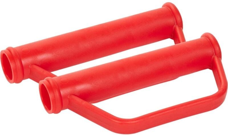 Sackkarrengriffe mit Bügel rot 25 x 180 mm 2er-Pack Sackkarren