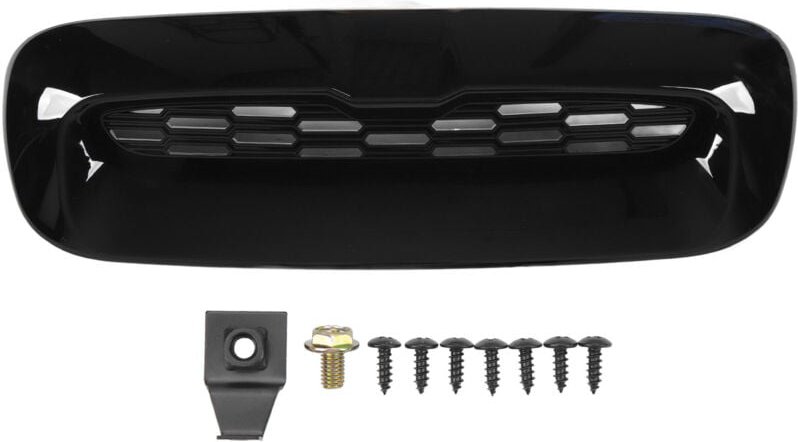 Jeffergarden 2PCS Front Motorhaube Vent Trim Helle Schwarz Air Outlet Abdeckung Ersatz Für Cooper S R56 R55 R57 R58 r59