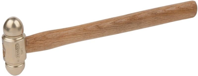 Ks Tools BRONZEplus Schlosserhammer, 500g, amerikanische Form
