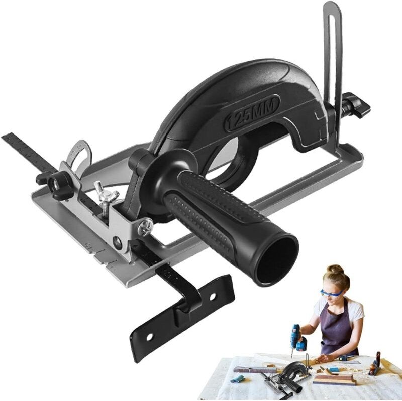 Schleifmaschinen-Elektrowerkzeuge, 45 ° verstellbare Winkelschleifer-Aufsätze – DIY Gusseisen-Ständer, Schneiderhalter, ...