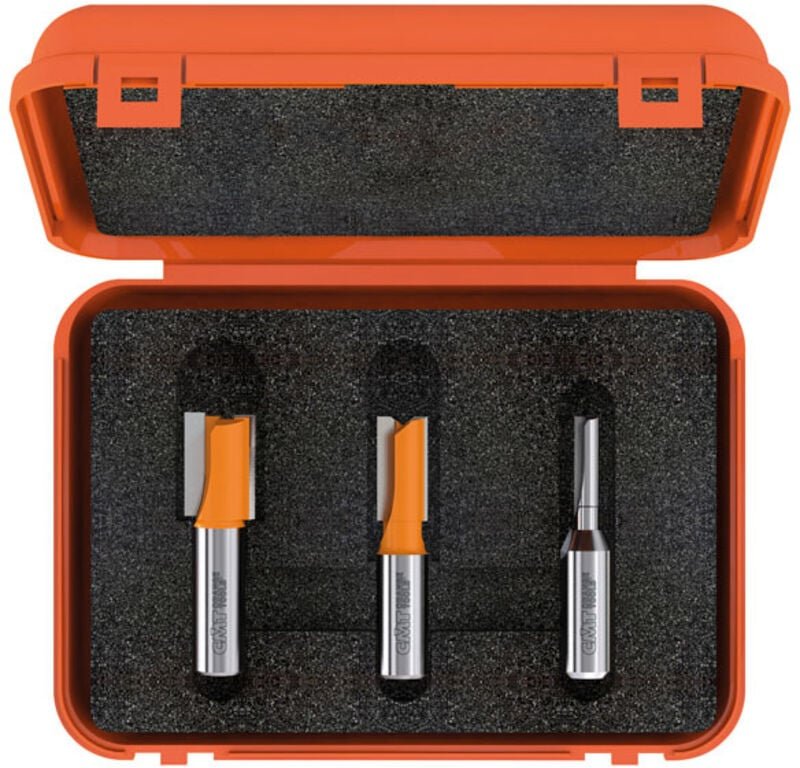 811.001.11 Satz Mit 3 Gerade Hw-Bohrern S=6.35 D=6-12.3-18.2