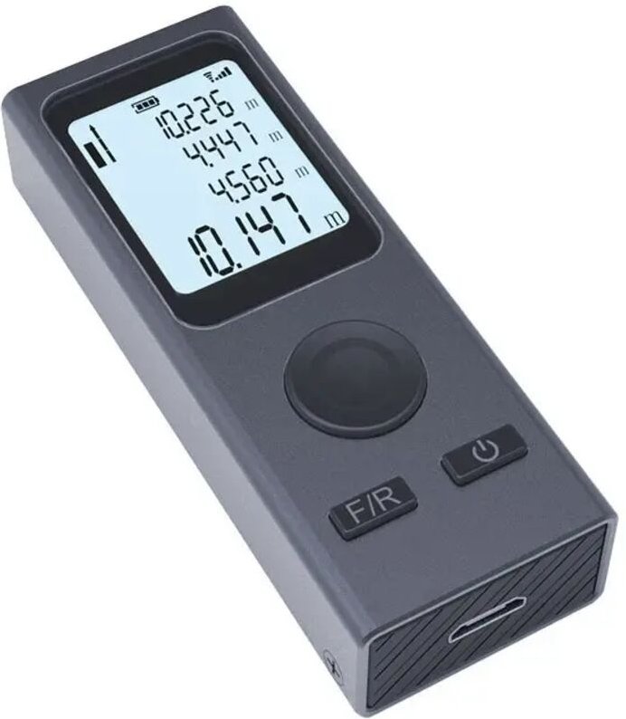 Intelligenter 30-Meter-Laser-Entfernungsmesser, digitaler Mini-Laser-Entfernungsmesser, USB-wiederaufladbar, Hand-Entfer...