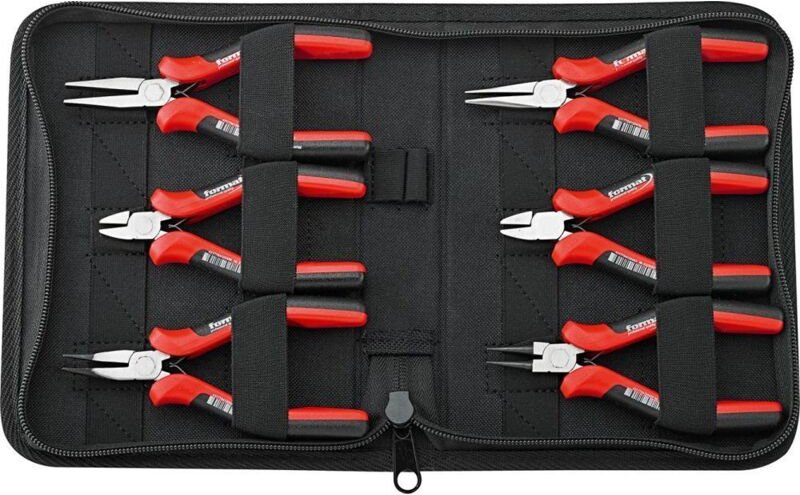 Elektronikzangen-Set 6-teilig im Etui - Format