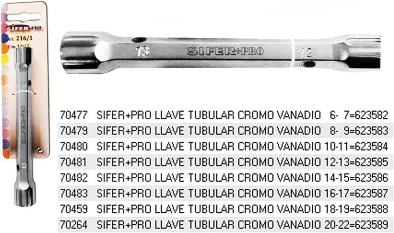 Pro Rohrschlüssel Cromovanadium 18-19623588 - Sifer
