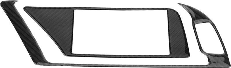 GPS-Navigationspanel-Zierleiste, hohe Strapazierfähigkeit, Abdeckung für Auslassöffnung, Innenraumverkleidung aus Kohlef...