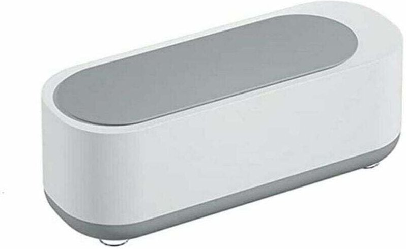 Limpiador ultrasónico profesional para joyas, gafas, relojes, dentaduras postizas con soporte y cesta de limpieza.