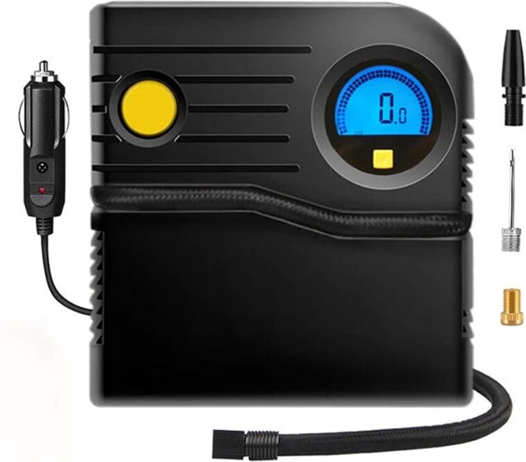 12-V-Autoreifenfüller, Mini-Autokompressor, tragbarer Luftkompressor, Autoreifenpumpe, elektrischer Zigarettenanzünder, ...