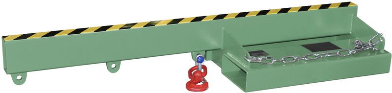 Bauer Lastarm LA 1600-2,5, lackiert, Resedagrün