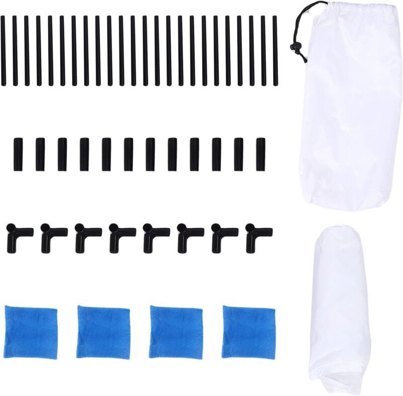 Airbrush-Lackierkabine, tragbare Lackierkabine mit Netzvorhang, Lackierzelt für Möbel, Malprojekte und Bastelarbeiten, 7...