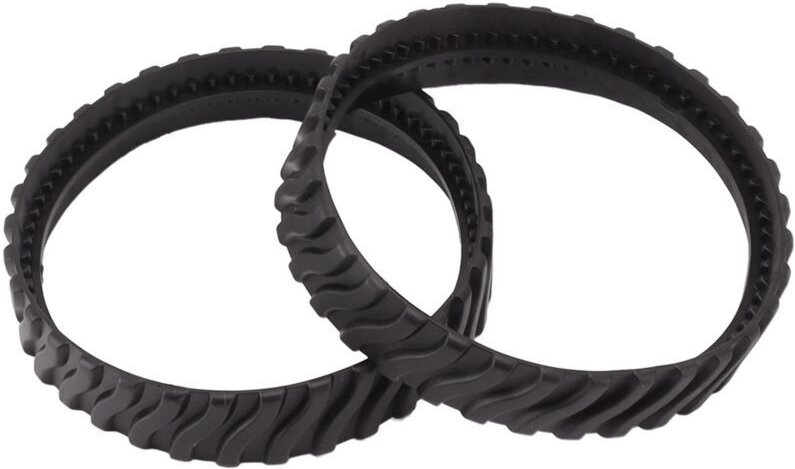 Vtizikl Lot de 2 Chenilles pour Nettoyeur de Piscine de Rechange pour Nettoyeur de Piscine Piste en Caoutchouc Piste de ...