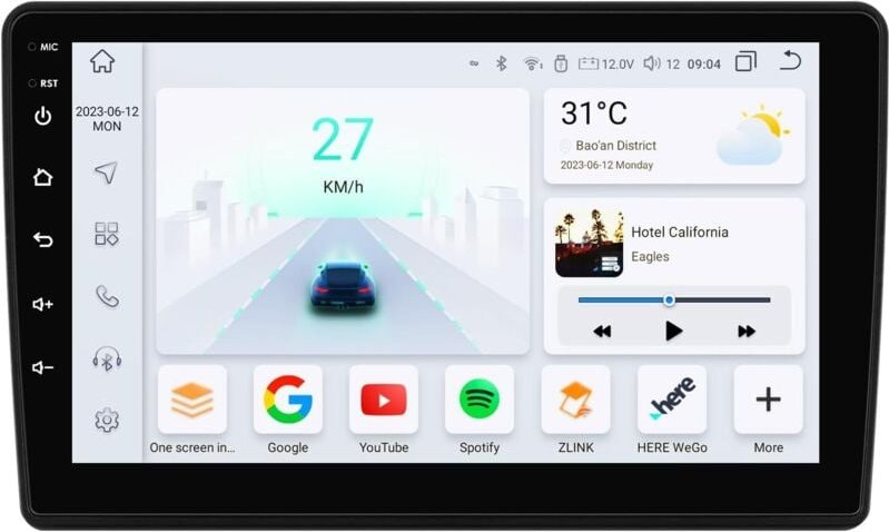 Android 13 9 Zoll 8-Core-Touchscreen-Autoradio für Citroen Jumper II/Peugeot Boxer II/Fiat Ducato 2006–2022, kabelloses ...