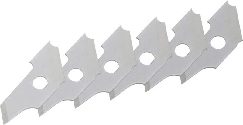 Wolfcraft 5893000 Lochrandsenker-Ersatzklingen 6 St.