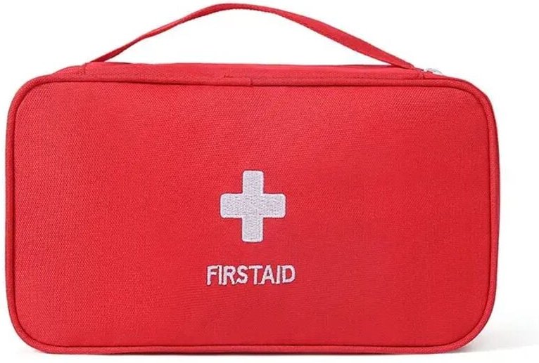 Medizinische Notfalltasche mit großem Fassungsvermögen – Erste-Hilfe-Aufbewahrungsbox – Survival-Make-up-Handtasche