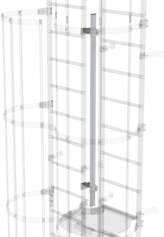 MUNK Sicherungsstrebe für versetzte Ausführung Aluminium eloxiert