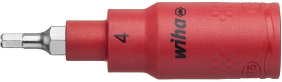 Wiha Steckschlüsseleinsatz isoliert 3/8" Innensechskant (43105)