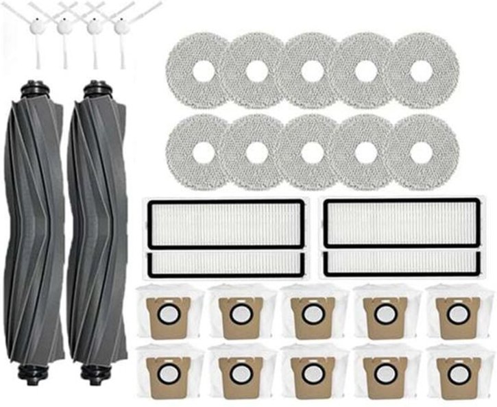 Hauptseitenbürste des Roboterstaubsaugers, Hepa-Filter, Wischtuch