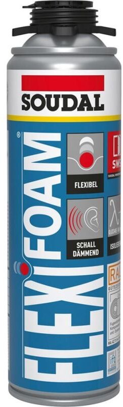Soudal Pu-Pistolenschaum Flexifoam elastisch 500ml 144377