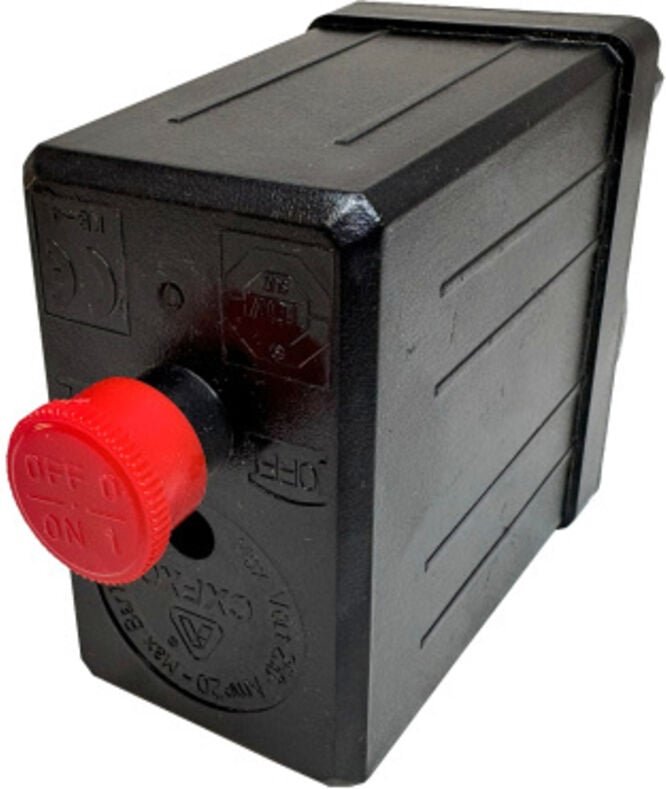 Druckschalter CXFXC 250V 20A 145psi inkl. 4 Anschlussgewinde für Kompressor uvm.