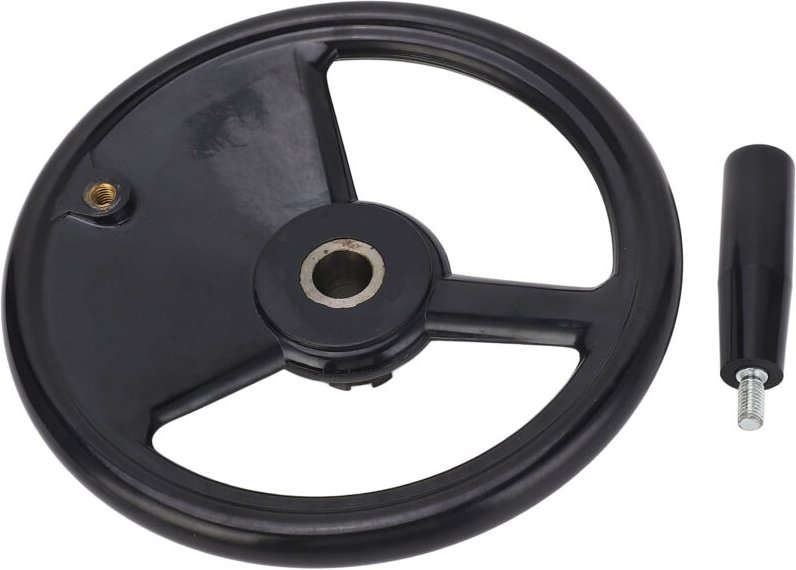 250-mm-Werkzeugmaschinen-Handrad, technisches Kunststoff-Fräshandrad, runde Form für Dreh- und Schleifmaschinen