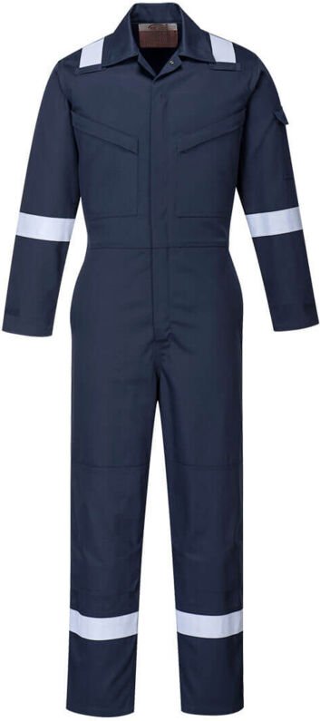 Damen-Overall Bizflamme Plus 350 g. Farbe: Marine Größe M - Portwest