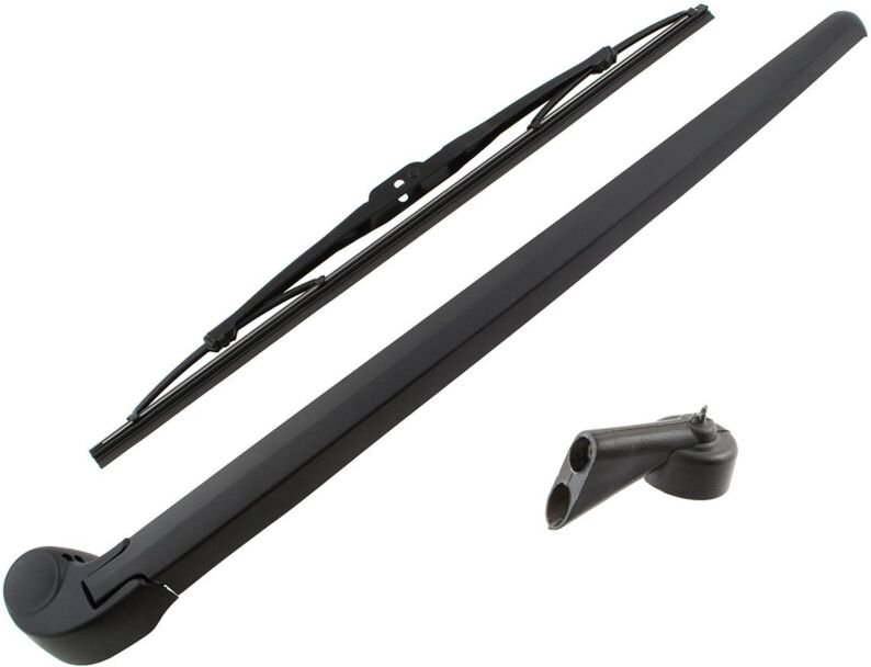 Audi A6 C6 Avant / Allroad 04-11 Heckscheibenwischerarm + Wischerblatt + Heckscheibenwaschdüse 2-teiliges Set