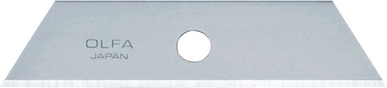 Liderpapel - 5er-Set 'SKB-2/5B' Trapezklingen für Standardarbeiten, 17,5 mm breit, silberfarben