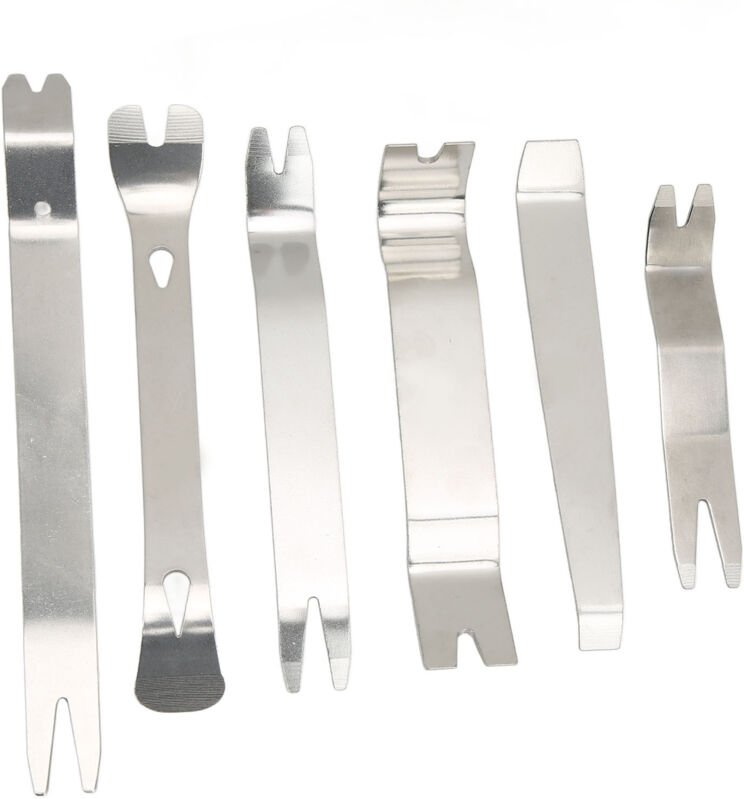 Werkzeugset zum Entfernen von Autoverkleidungen, Edelstahl, massiv, rostfrei, universelle Hebelwerkzeuge für Tür, Fenste...