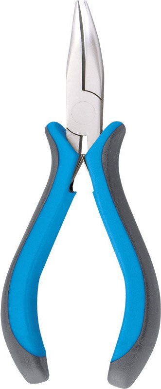 Fervi - Gebogene Spitzzange 125 mm fur Prazisionselektronik 0020/2