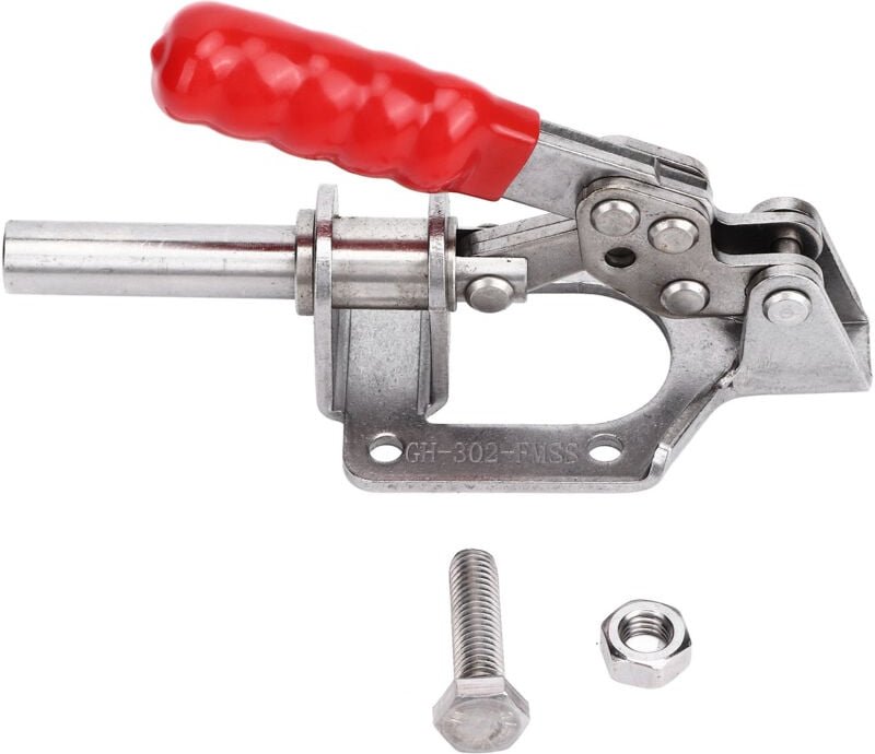 300-Pfund-Neigeklemme, Hochleistungs-Vertikalklemme, Schnellspann-Halteklemme für Holzschweiß- und mechanische Projekte