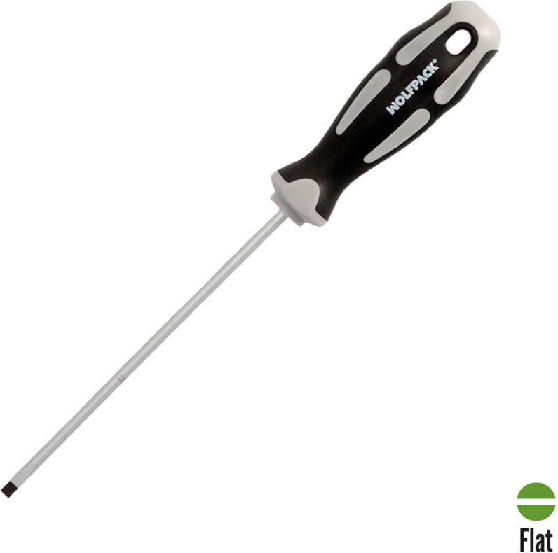 Thumbnail - Leerer Flachschraubendreher aus S2-Stahl – 0,8 x ø 4,0 x 125 mm