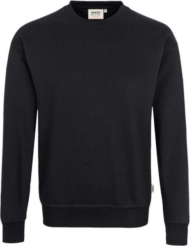 HAKRO Sweatshirt Performance 475 Gr. 4XL schwarz