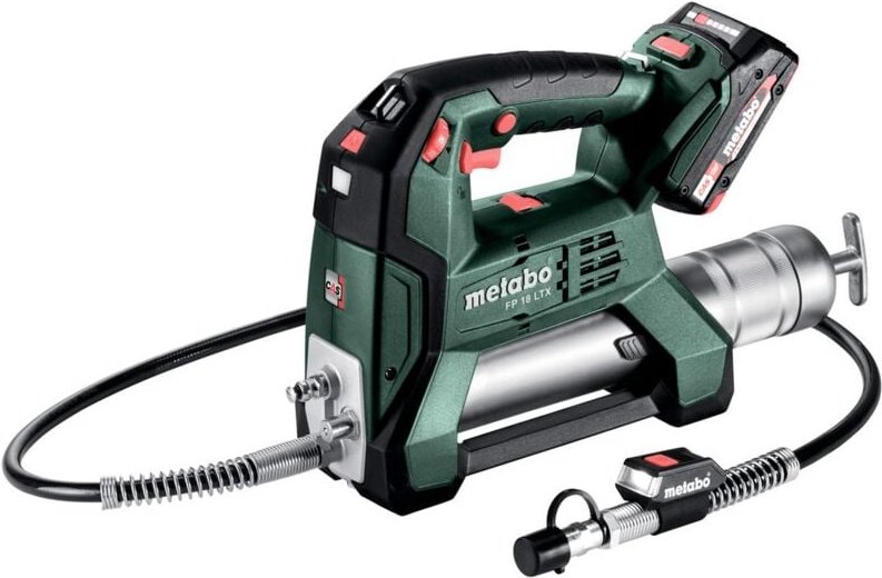 Metabo - Akku-Fettpresse fp 18 ltx x 165 l, 18V 2x2Ah Li-Power + sc 30