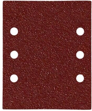 Ersatz-Schleifpapier (40er Körnung) für 6-Loch Exzenterschleifer mit Klett 114x140mm