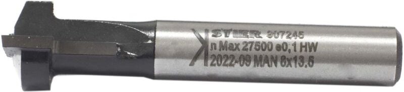 STIER T-Nutfräser M8 13,5 x 8,6 x 8 mm