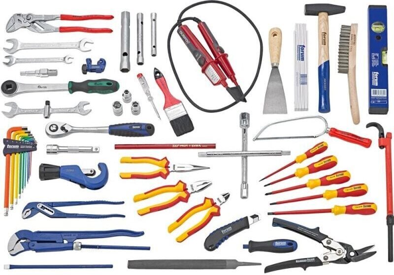Sanitär-Werkzeugsatz 54-teilig In Schutzk. FORUM
