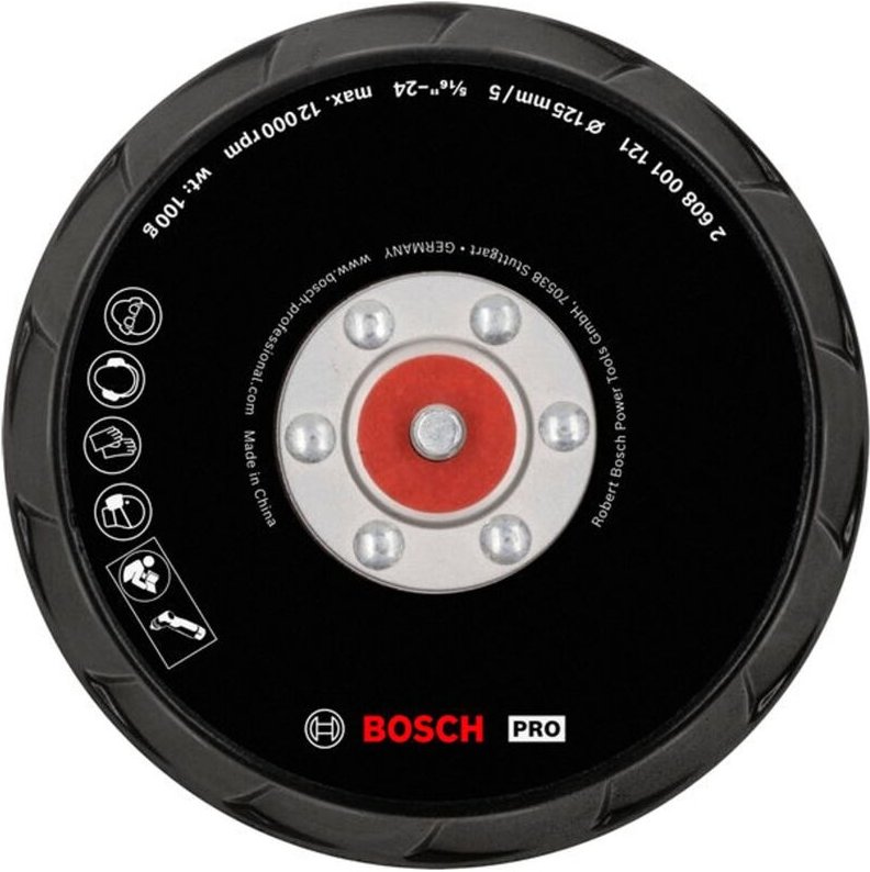 Bosch pro Polierteller 125 mm gpx 12V-125 - 2608001121