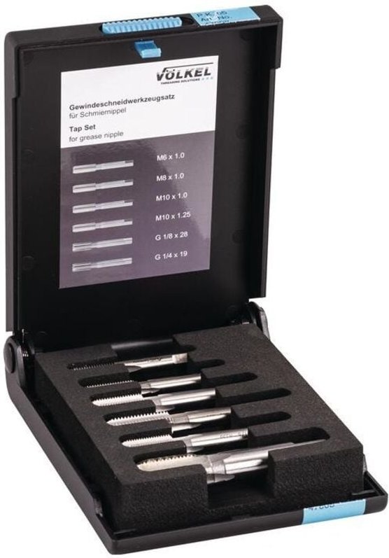 Gewindeschneidzeugsatz M6-M10 / G1/4-G1/8 ″ HSS-G 6-teilig