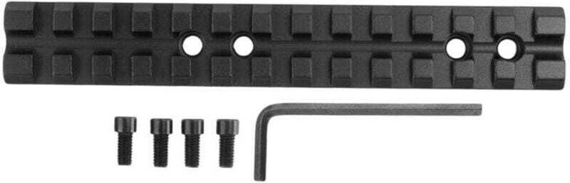 14 cm Picatinny-Schiene, XU, / 13-Slot schwarze Schiene, hochwertiges Produkt, langlebig und zuverlässig, ausgewählte Ma...