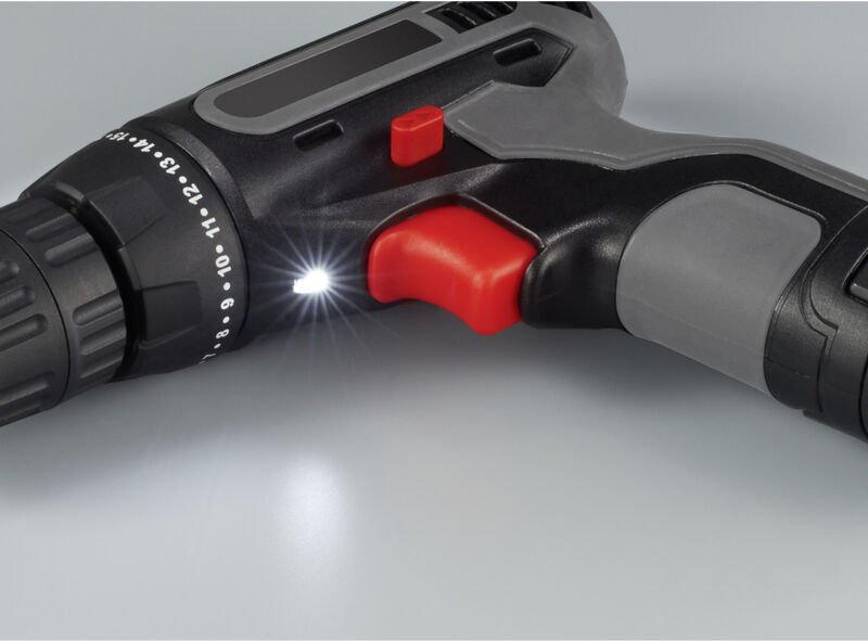 D008 Akku-Bohrschrauber 10.8 V 1.5 Ah Li-Ion inkl. Akku