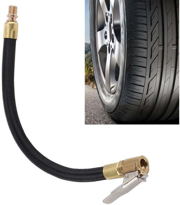 Verlängerungsschlauch für Reifenfüller Reifenaufpumpen Adapter, Luftschlauch Autofahrer, Werkstätten