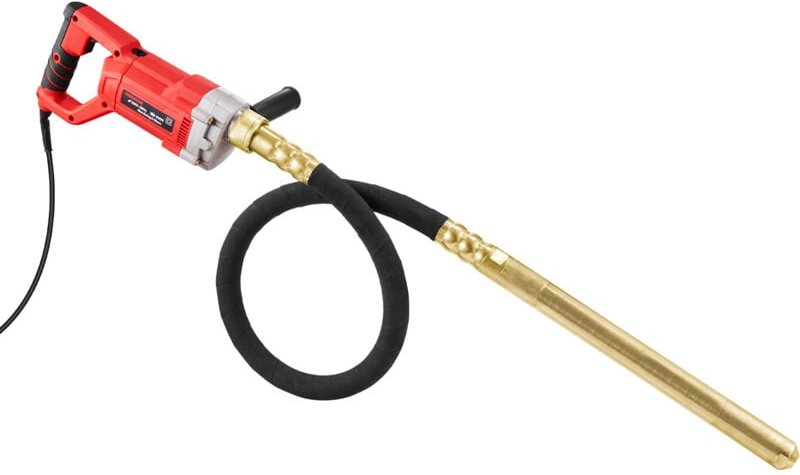 Mophorn Hand-Betonrüttler, 800 W elektrischer Rüttler, 4000 U/min, 1,5 m Schaftstange, tragbares Zementwerkzeug zum Entf...