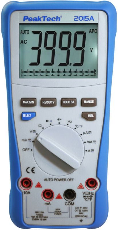 Peaktech - Multimeter, p 2015 a, True rms