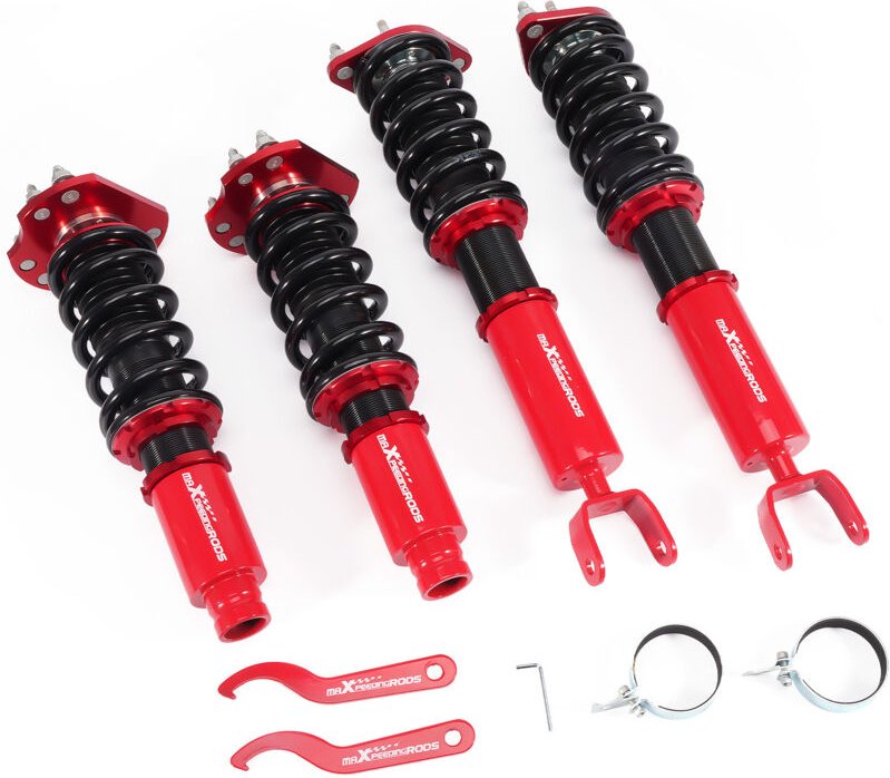 4 x Gewindefahrwerk for Honda Prelude BB1/BB2 BB6/BB8 1992-2000 Stoßdämpfer