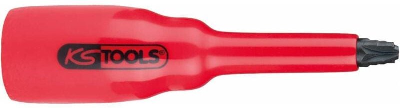 3/8' Bit-Stecknuss mit Schutzisolierung für PZ-Schrauben, PZ2