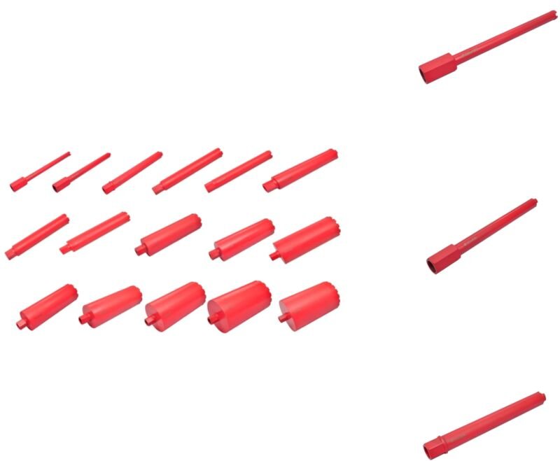 Vidaxl - Bohrer & Bits - 16tlg. versch. Größe Diamantbohrkrone Diamant Bohrkrone Kernbohrer