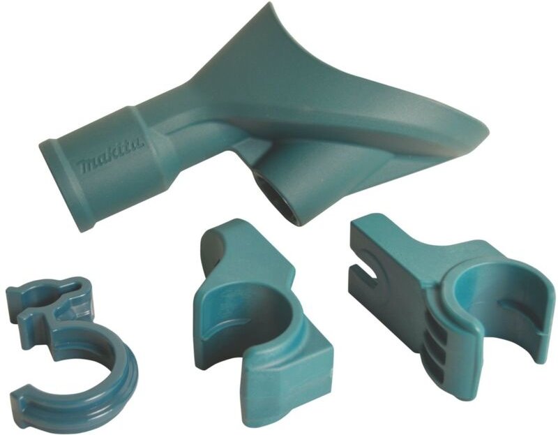 Makita Staubabsaugungsset ohne Absaugschlauch, beim Bohren