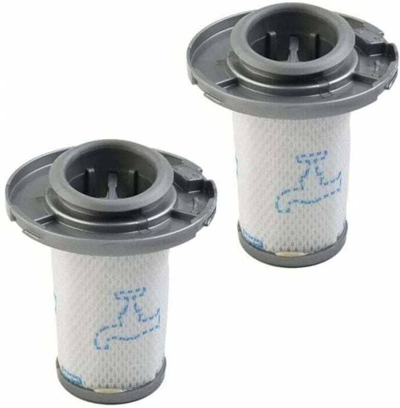2er-Pack Filter für den Rowenta ZR009006 X-Force Flex 8.60 Staubsauger – Waschbare Ersatzteile