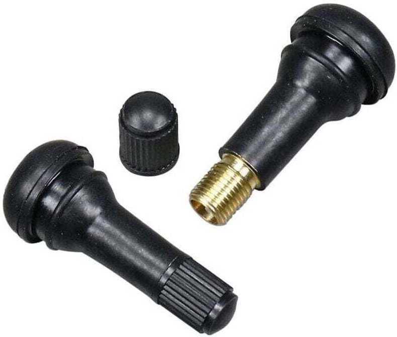 100 TR413 Autoreifenventile, universelle schlauchlose Ventile, Gummiventile für Autos, Druckgummiventile, Reifen für die...